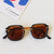 Elegant Streetwear Solid Color Pc Resin Oval Frame Full Frame Kids Sunglasses