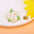 Elegant Sweet Pastoral Flower Alloy Stamping Stoving Varnish Plating Women's Corsage Brooches Collar Pin