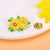 Elegant Sweet Pastoral Flower Alloy Stamping Stoving Varnish Plating Women's Corsage Brooches Collar Pin