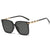 Elegant Vacation Simple Style Solid Color Ac Square Full Frame Women's Sunglasses