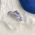 Ethnic Style Blue And White Porcelain Acetic Acid Sheets Stoving Varnish Hair Clip Hair Claws 1 Piece