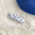 Ethnic Style Blue And White Porcelain Acetic Acid Sheets Stoving Varnish Hair Clip Hair Claws 1 Piece