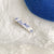 Ethnic Style Blue And White Porcelain Acetic Acid Sheets Stoving Varnish Hair Clip Hair Claws 1 Piece