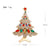 Ethnic Style Christmas Tree Letter Wreath Imitation Pearl Alloy Rhinestone Enamel Unisex Brooches