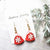 Ethnic Style Christmas Tree Santa Claus Snowman Resin Women's Drop Earrings 1 Pair