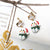 Ethnic Style Christmas Tree Santa Claus Snowman Resin Women's Drop Earrings 1 Pair