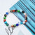 Ethnic Style Crack Turquoise Glass Beaded Bracelets