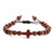 Ethnic Style Cross Natural Stone Beaded Bracelets