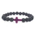 Ethnic Style Cross Stone Beaded Bracelets