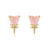 Ethnic Style Geometric Artificial Gemstones Earrings