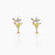 Ethnic Style Geometric Artificial Gemstones Earrings