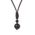 Ethnic Style Geometric Malachite Tiger Eye Obsidian Necklace 1 Piece