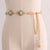 Ethnic Style Geometric Metal Women's Chain Belts 1 Piece