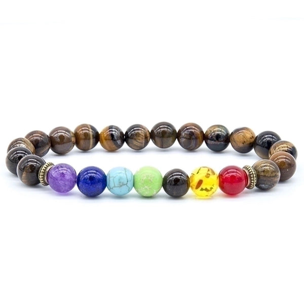 Ethnic Style Geometric Natural Stone Beaded Bracelets