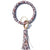 Ethnic Style Geometric Pu Leather Tassel Bag Pendant Keychain