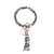 Ethnic Style Geometric Pu Leather Tassel Bag Pendant Keychain