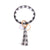 Ethnic Style Geometric Pu Leather Tassel Bag Pendant Keychain