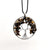 Ethnic Style Leaf Copper Necklace Plating Crystal Copper Necklaces