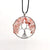 Ethnic Style Leaf Copper Necklace Plating Crystal Copper Necklaces