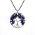 Ethnic Style Leaf Copper Necklace Plating Crystal Copper Necklaces