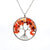 Ethnic Style Leaf Copper Necklace Plating Crystal Copper Necklaces