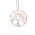 Ethnic Style Leaf Copper Necklace Plating Crystal Copper Necklaces