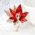 Ethnic Style Pin Flower Alloy Stoving Varnish Diamond Women'S Corsage