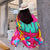 Ethnic Style Shawl Scarf Dual-use Sun Protection By The Sea Beach Scarf Red Large Gauze Scarf Female Desert Travel Photography Summer