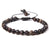 Ethnic Style Solid Color Natural Stone Beaded Bracelets