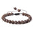 Ethnic Style Solid Color Natural Stone Beaded Bracelets