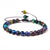 Ethnic Style Solid Color Natural Stone Beaded Bracelets