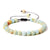 Ethnic Style Solid Color Natural Stone Beaded Bracelets