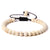 Ethnic Style Solid Color Natural Stone Beaded Bracelets