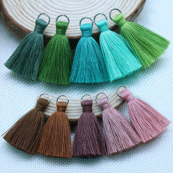 Ethnic Style Solid Color Polyester Cotton Tassel