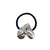 Europe And America Hair Rope Fashionable Alloy Seamless Hair Band Butterfly Rubber Band Ponytail Hair Ring Hairware