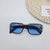 European And American Fashion  New Two-tone Square Sunglasses Wholesale