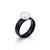 European And American Foreign Ornament Wholesale Stainless Steel Ring Fashion Titanium Steel Popular Shell Pearl Ring 8mm Ring