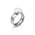 European And American Foreign Ornament Wholesale Stainless Steel Ring Fashion Titanium Steel Popular Shell Pearl Ring 8mm Ring