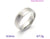 European And American New Exaggerated Style Stainless Steel Gold-plated Zircon Four-claw Couple Rings Jewelry Stripes Couple Rings Wholesale