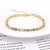 European And American New Fashion Copper Chain Inlaid Zircon Oil Dripping Devil's Eye Bracelet