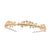 European And American New Hair Accessories Hollow Leaf Metal Headband