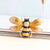 Exaggerated Funny Bee Alloy Unisex Brooches