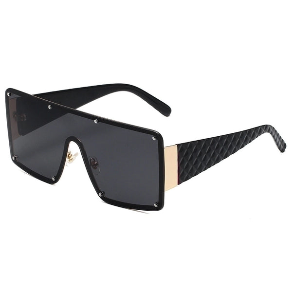 Exaggerated Geometric Pc Square Frameless Women's Sunglasses