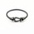 Exaggerated Horseshoe Titanium Steel Polishing Bangle