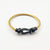 Exaggerated Horseshoe Titanium Steel Polishing Bangle