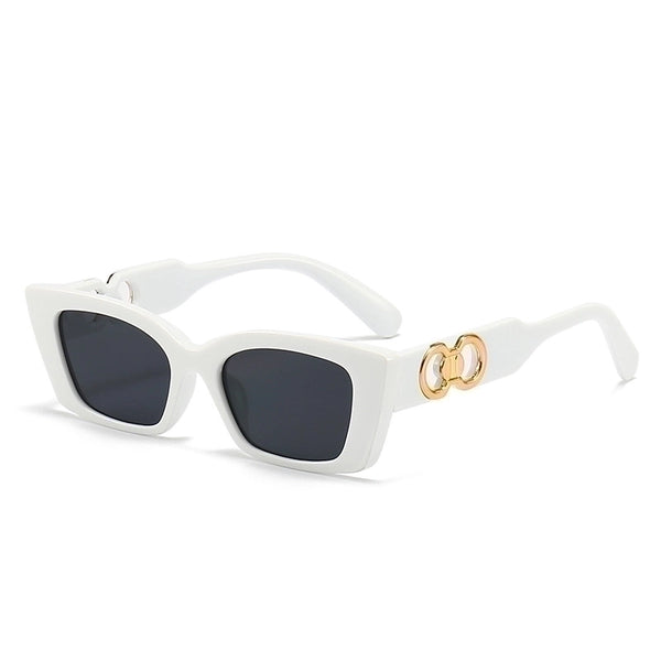 Exaggerated Punk Streetwear Square Ac Square Full Frame Women's Sunglasses