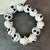 Exaggerated Skull Wood Beaded Halloween Unisex Bracelets Earrings Necklace