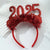 Exaggerated Vacation Unisex Number Cloth Hair Band