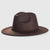 Exclusive For Cross-border British Retro Woolen Hat Men 's And Women 's Hats  Light Board Felt Cap Simple Big Brim Fedora Hat Tide