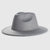 Exclusive For Cross-border British Retro Woolen Hat Men 's And Women 's Hats  Light Board Felt Cap Simple Big Brim Fedora Hat Tide